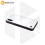 Чехол-бампер Glassy Case для Samsung Galaxy M01 белый