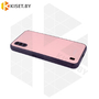 Чехол-бампер Glassy Case для Samsung Galaxy M01 розовый