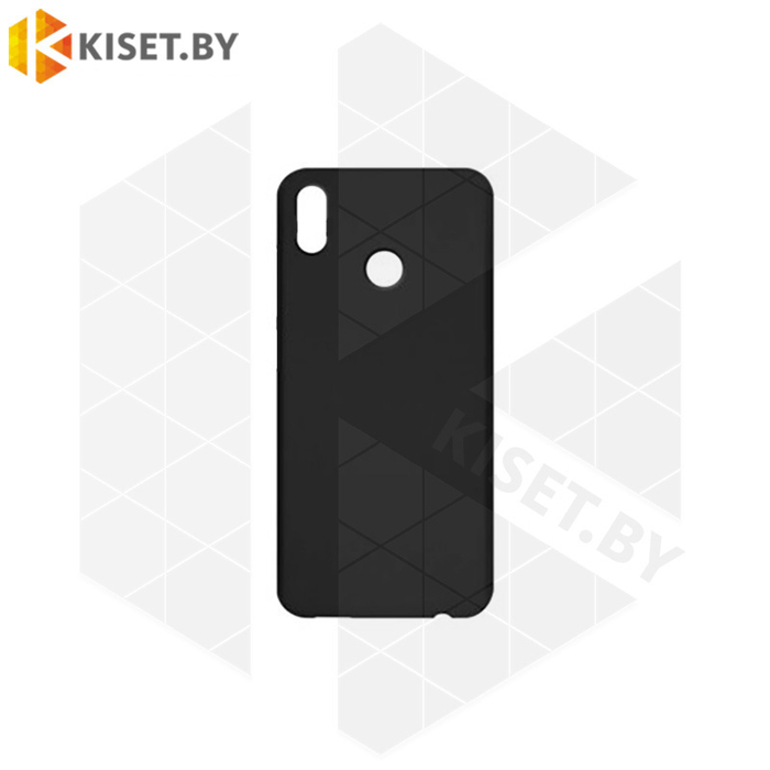 Силиконовый чехол Matte Case для Xiaomi Redmi Note 7 Pro черный