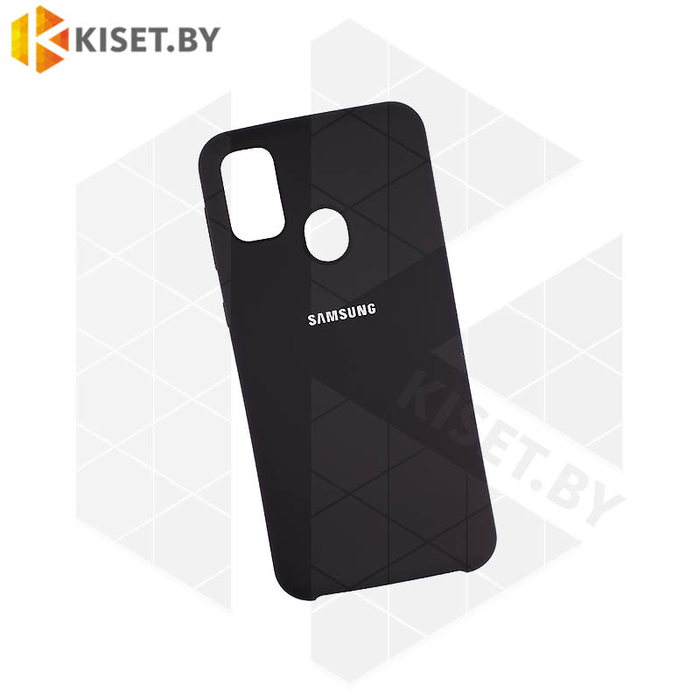 Soft-touch бампер Silicone Cover для Samsung Galaxy M21 / M30S черный