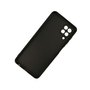 Силиконовый чехол KST Safe Camera для Samsung Galaxy M22 черный матовый