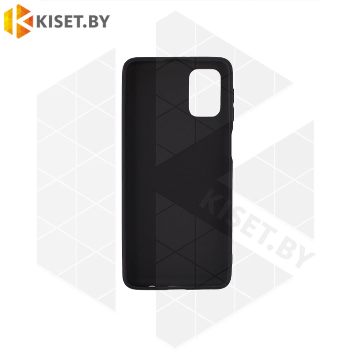 Силиконовый чехол матовый для Samsung Galaxy M31S черный