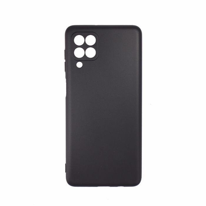 Силиконовый чехол KST Safe Camera для Samsung Galaxy M62 черный матовый