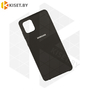 Soft-touch бампер Silicone Cover для Samsung Galaxy Note 10 Lite (2020) / A81 черный