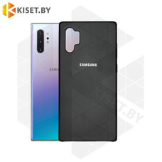 Soft-touch бампер KST Silicone Cover для Samsung Galaxy Note 10 Plus черный