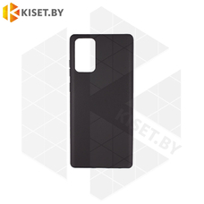 Силиконовый чехол KST MC для Samsung Galaxy Note 20 черный матовый
