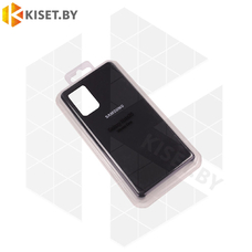 Soft-touch бампер KST Silicone Cover для Samsung Galaxy Note 20 черный