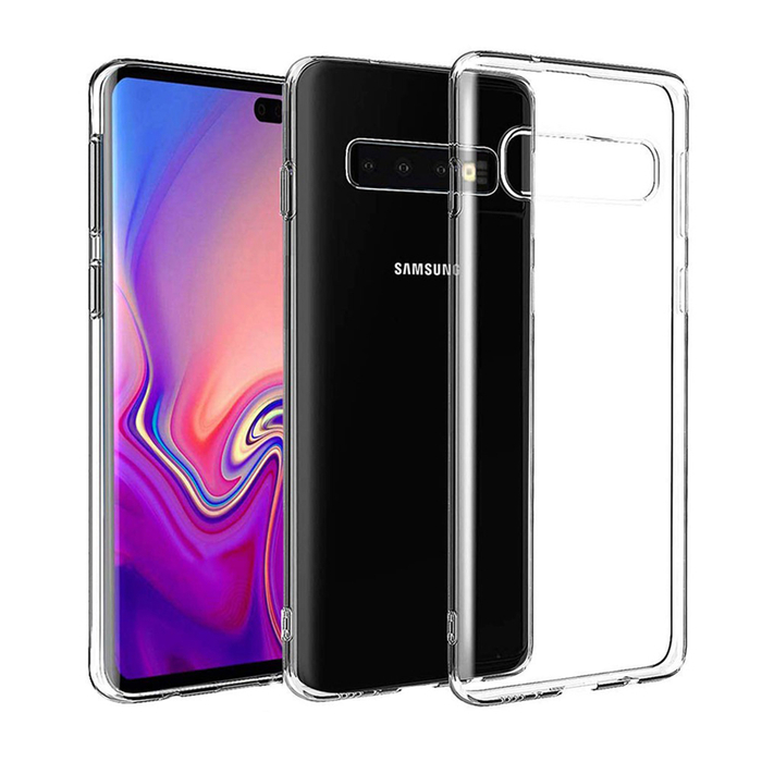 Силиконовый чехол Ultra Thin TPU для Samsung Galaxy S10 Plus (G975) прозрачный