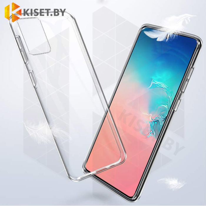 Силиконовый чехол Ultra Thin TPU для Samsung Galaxy S10 Lite (G770) / A91 прозрачный