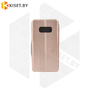 Чехол-книжка Book Case 3D с визитницей для Samsung Galaxy S10 Lite (G770) / A91 золотой