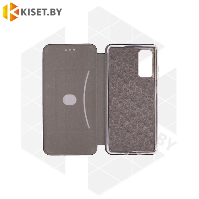 Чехол-книжка Book Case 3D с визитницей для Samsung Galaxy S20 FE черный