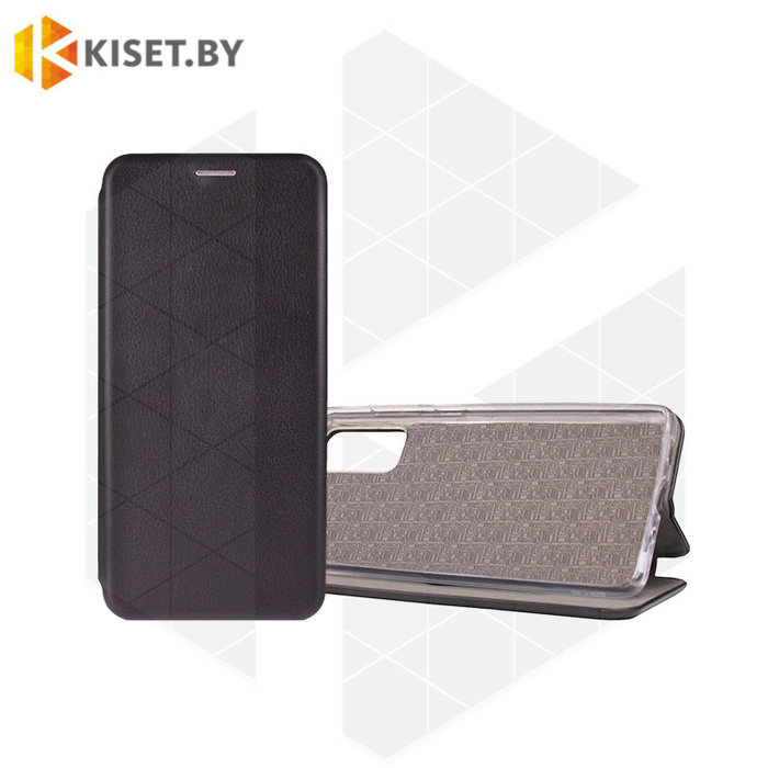 Чехол-книжка Book Case 3D с визитницей для Samsung Galaxy S20 FE черный