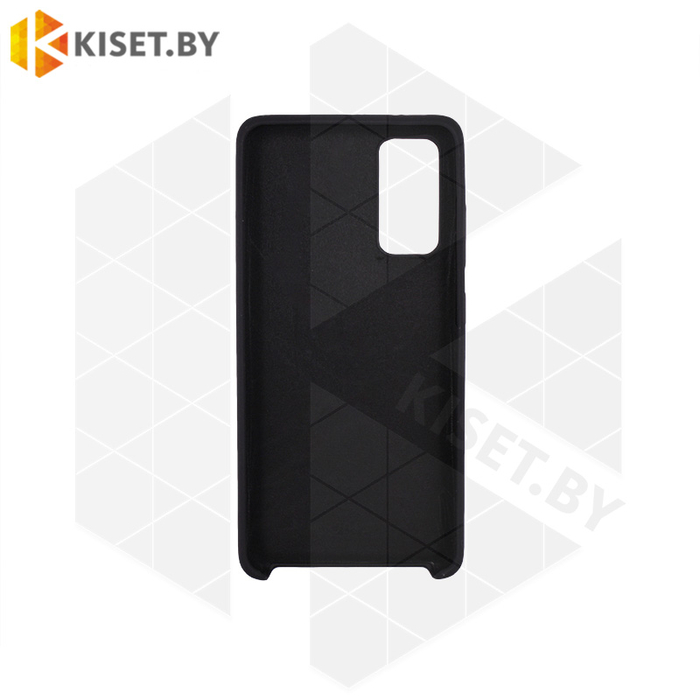 Soft-touch бампер Silicone Cover для Samsung Galaxy S20 FE черный