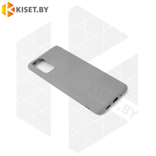 Силиконовый чехол Matte Case для Samsung Galaxy S20 Ultra серый