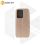 Чехол-книжка Book Case 3D Line с визитницей для Samsung Galaxy S20 Ultra золотой