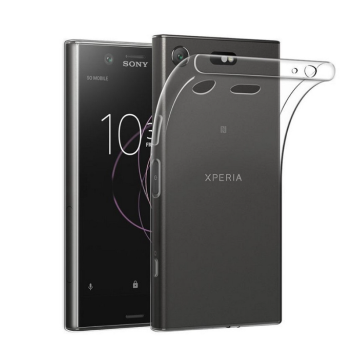 Силиконовый чехол Ultra Thin TPU для Sony Xperia XZ1 Compact, прозрачный