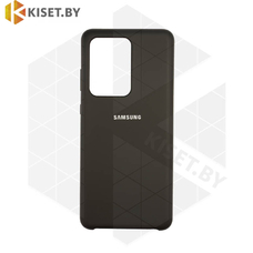 Soft-touch бампер KST Silicone Cover для Samsung Galaxy S20 Ultra черный