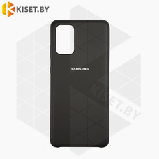 Soft-touch бампер KST Silicone Cover для Samsung Galaxy S20 Plus черный