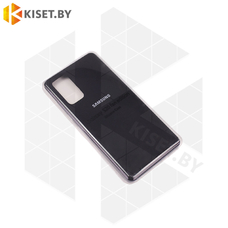 Soft-touch бампер KST Silicone Cover для Samsung Galaxy S20 FE черный с закрытым низом