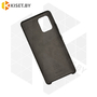 Soft-touch бампер Silicone Cover для Samsung Galaxy S10 Lite (G770) / A91 / M80S черный