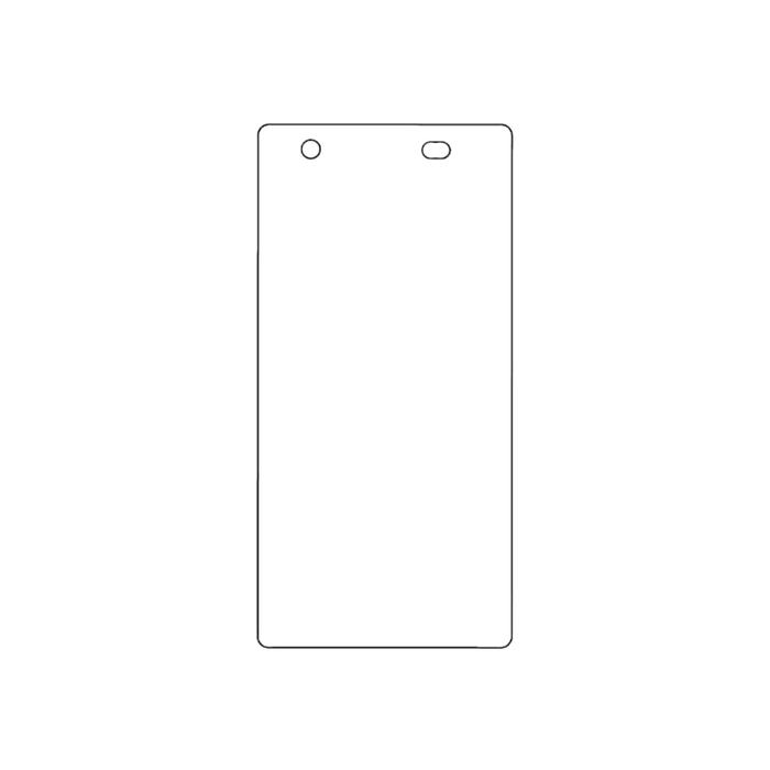 Защитная гидрогелевая пленка для Sony Xperia Z1 на весь экран прозрачная
