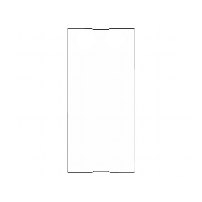 Защитная гидрогелевая пленка для Sony Xperia XA1 на весь экран прозрачная