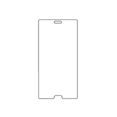 Защитная гидрогелевая пленка KST HG для Sony Xperia XZ1 Compact на весь экран прозрачная