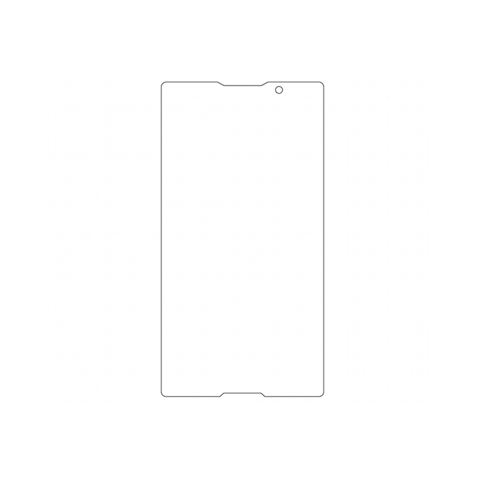 Защитная гидрогелевая пленка для Sony Xperia C S39h (C2305) на весь экран прозрачная