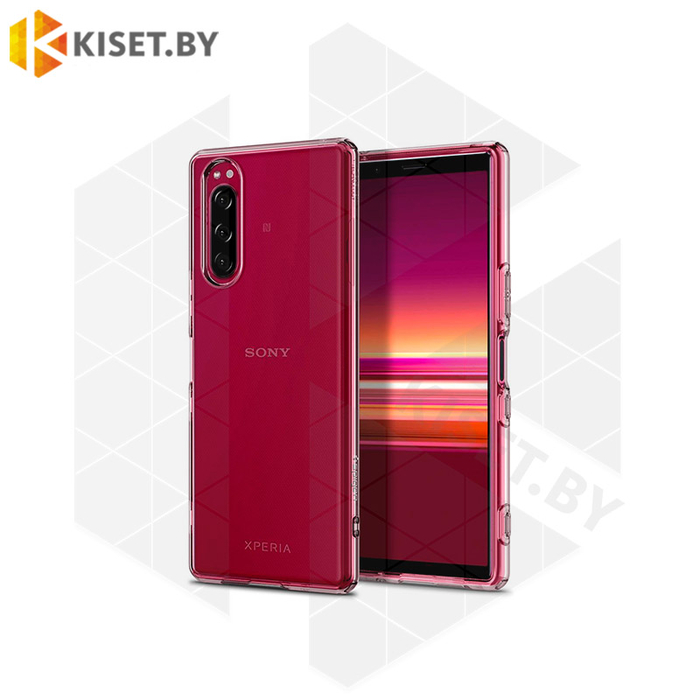 Силиконовый чехол Ultra Thin TPU для Sony Xperia 5 / XZ5 прозрачный