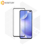 Защитное стекло полной проклейки Full glue для Vivo V19 черный
