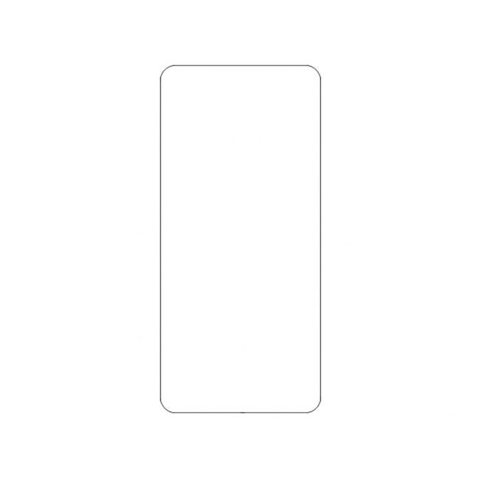Защитная гидрогелевая пленка для ViVo V15 на экран до скругления прозрачная