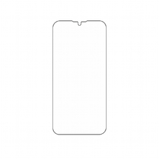 Защитная гидрогелевая пленка KST HG для ViVo Y91C на весь экран прозрачная