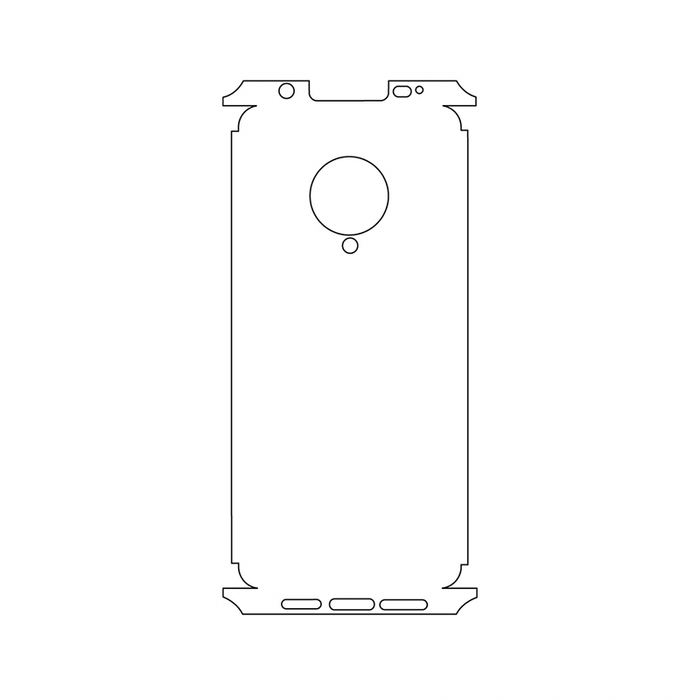 Защитная гидрогелевая пленка для ViVo Nex 3 на заднюю крышку и боковые грани