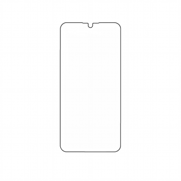 Защитная гидрогелевая пленка для Vivo Y1S на весь экран прозрачная