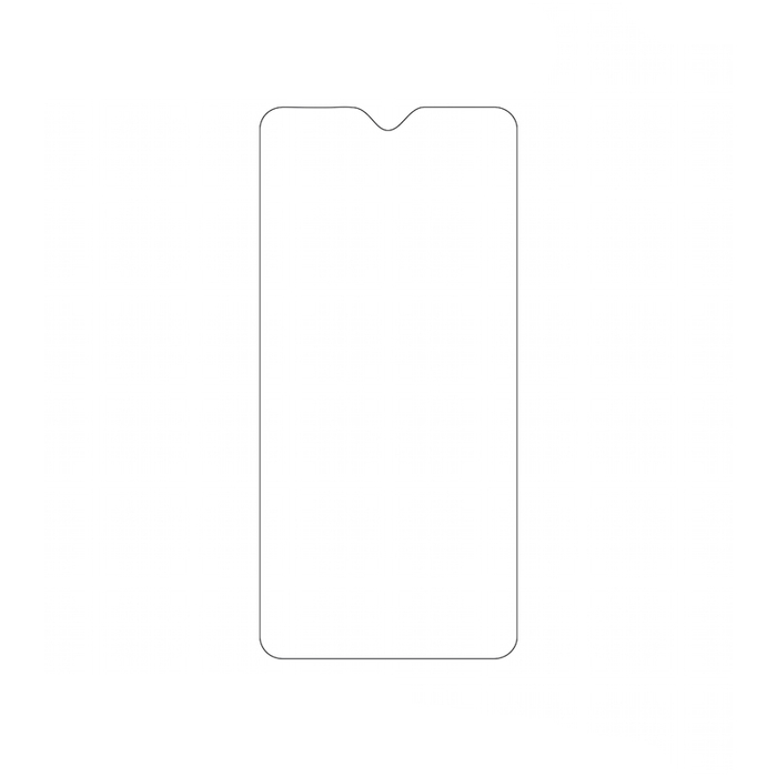 Защитная гидрогелевая пленка для ViVo Y91 на экран до скругления прозрачная