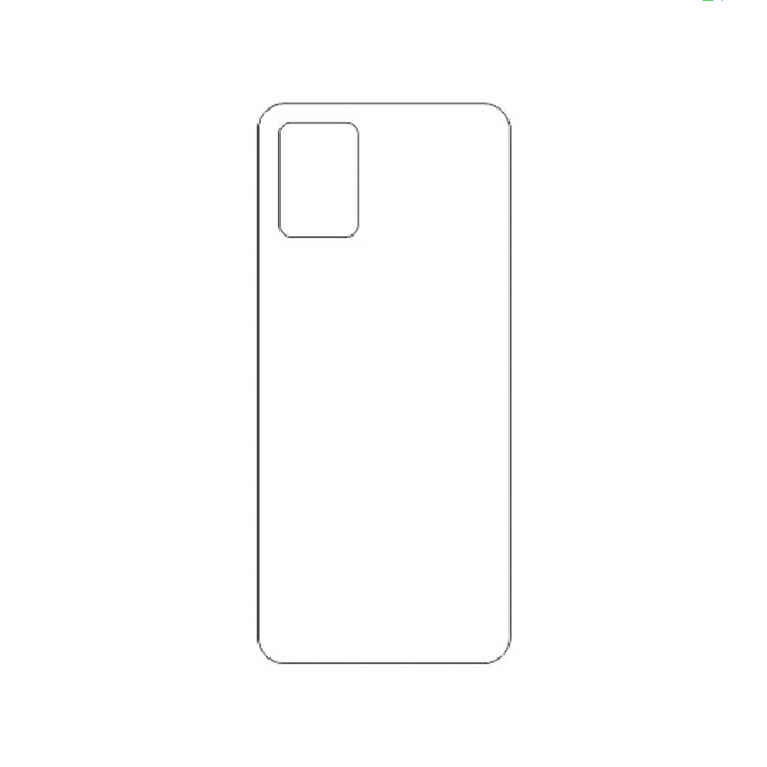Защитная гидрогелевая пленка для ViVo V20 на заднюю крышку