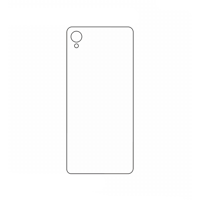 Защитная гидрогелевая пленка для ViVo Y91C на заднюю крышку