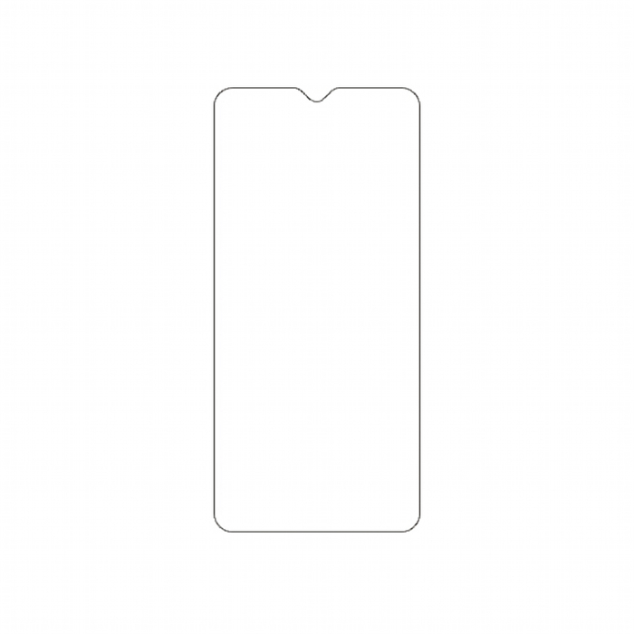 Защитная гидрогелевая пленка для ViVo Y93 на экран до скругления прозрачная