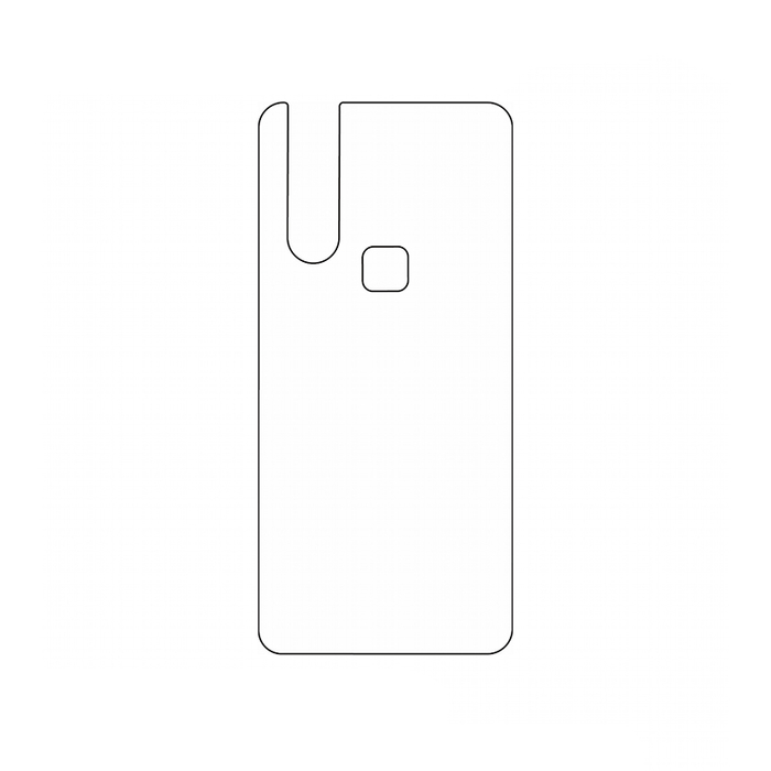 Защитная гидрогелевая пленка для ViVo V15 на заднюю крышку