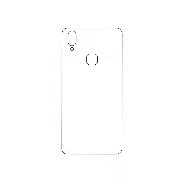 Защитная гидрогелевая пленка для ViVo Y85 на заднюю крышку 