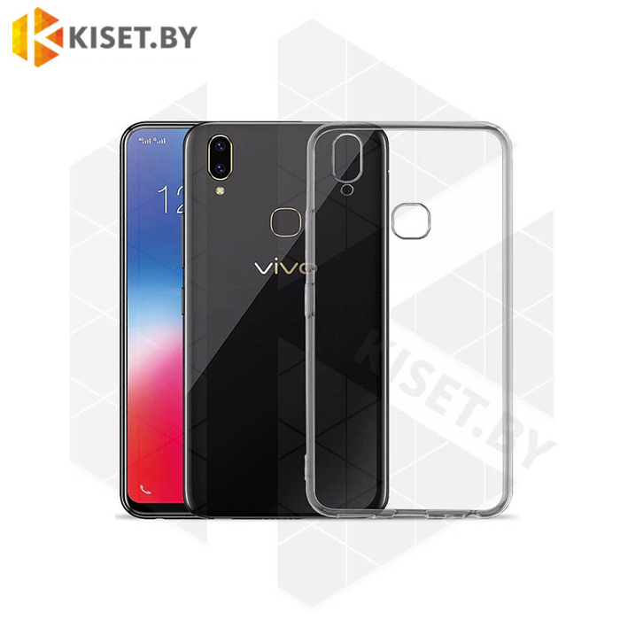 Силиконовый чехол Ultra Thin TPU для ViVo Y11i прозрачный