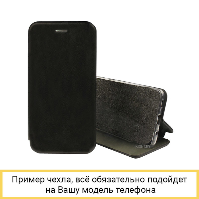 Чехол-книжка Book Case 3D с визитницей для VIVO Y1s черный
