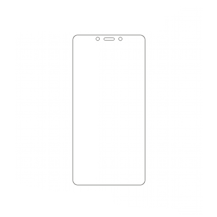 Защитная гидрогелевая пленка для Xiaomi Redmi Note 4 на экран до скругления прозрачная