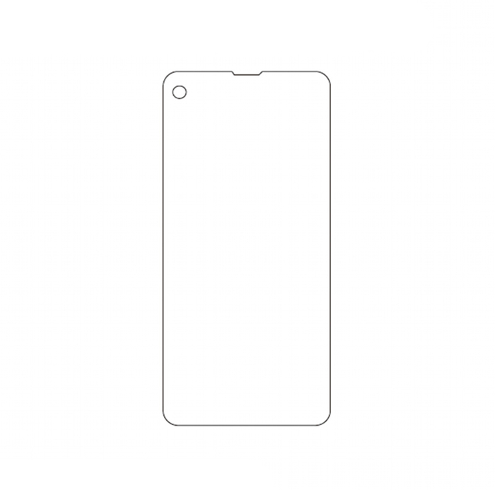 Защитная гидрогелевая пленка для Xiaomi Redmi 10X 4G на весь экран прозрачная
