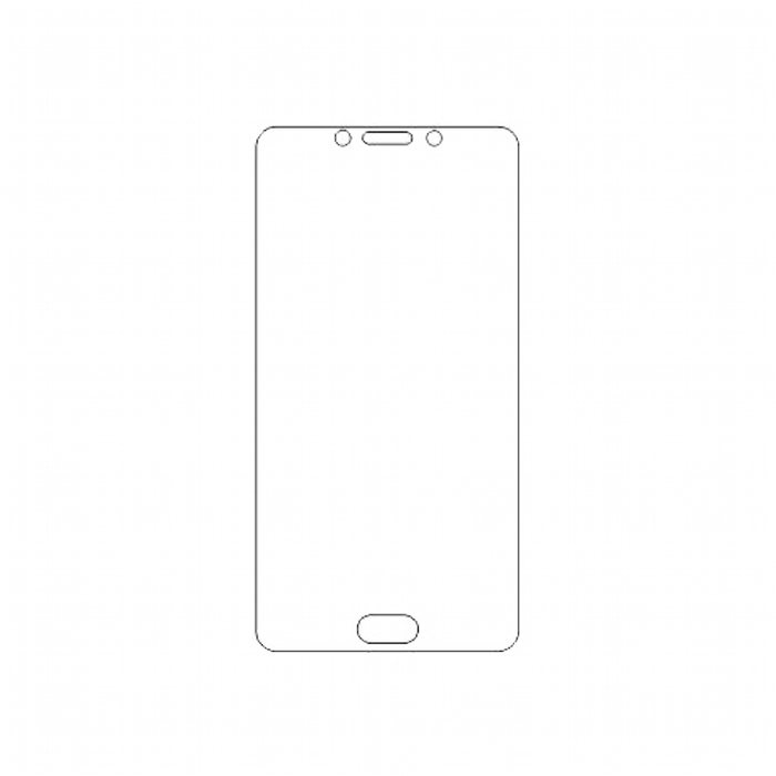 Защитная гидрогелевая пленка для Xiaomi Mi Note 2 на весь экран прозрачная