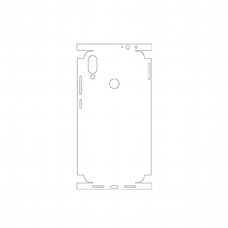 Защитная гидрогелевая пленка KST HG для Xiaomi Redmi Note 7 Pro на заднюю крышку и боковые грани
