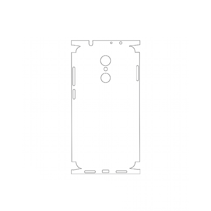 Защитная гидрогелевая пленка для Xiaomi Redmi 5 на заднюю крышку и боковые грани