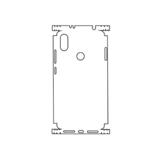 Защитная гидрогелевая пленка KST HG для Xiaomi Redmi S2 на заднюю крышку и боковые грани