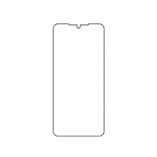 Защитная гидрогелевая пленка KST HG для Xiaomi Redmi Note 8 на весь экран прозрачная