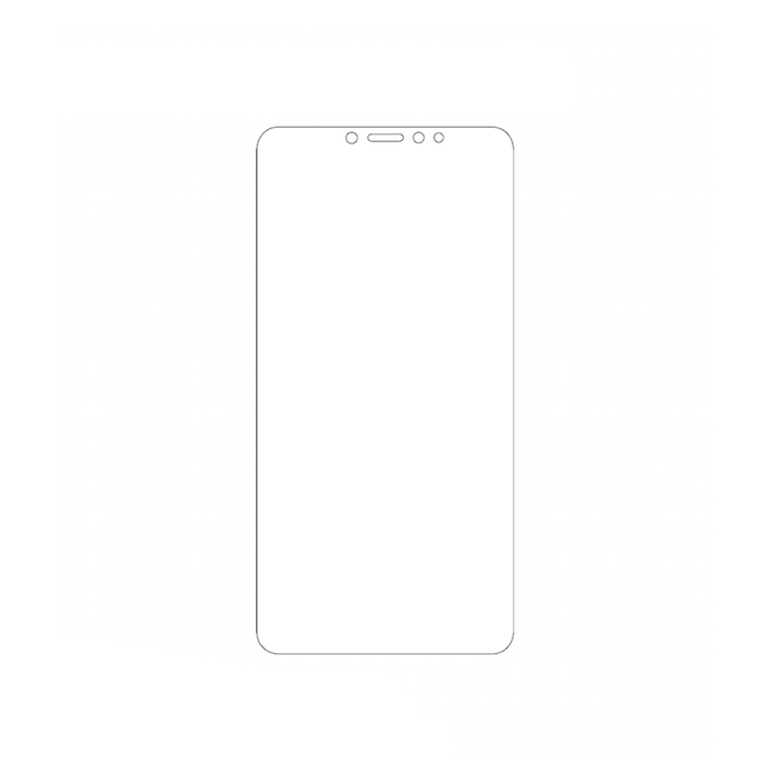 Защитная гидрогелевая пленка для Xiaomi Mi Max 3 на весь экран прозрачная